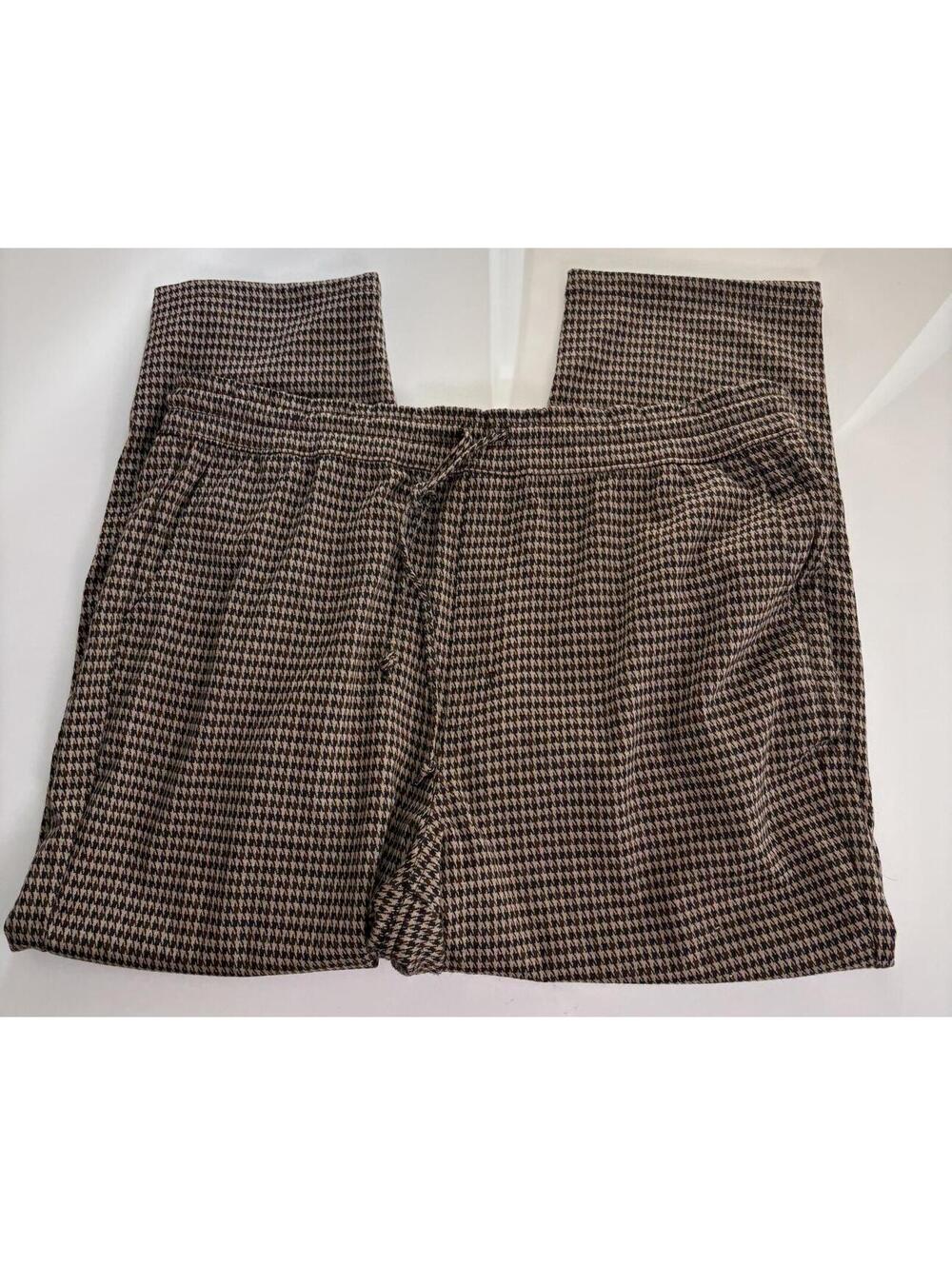 Berkley Jensen Pull On Houndstooth Pant- Women XXL